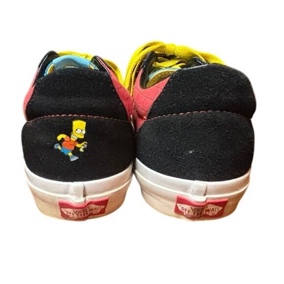 Vans x The Simpsons El Barto Simpson Sneaker Skate-Low Men\'s 8  Skate Black Red main image 4